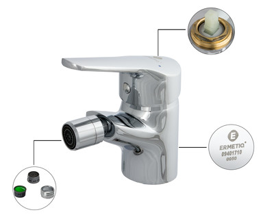 Bidet csaptelep 40-es ker. bet.