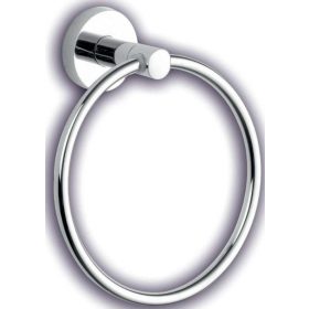 Fali törölközőtartó gyürű króm