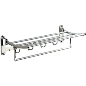 Fali törölköző tartó 4+1 króm