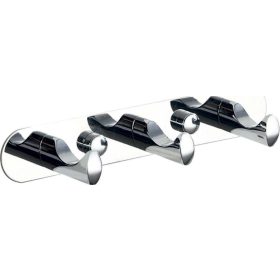 Fali fogas 3 ágú egyenes króm HOOKS