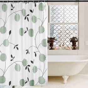 Zuhanyfüggöny VIRÁGOK 180X200 Anyaga: vízálló PEVA