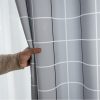 Zuhanyfüggöny BIG GRID 180X200 Anyaga: textil