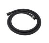 PVC zuhanycső Fekete/BLACK 150CM