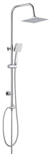 60 cm-es fali rúd zuhanyszettel és szappantartóval