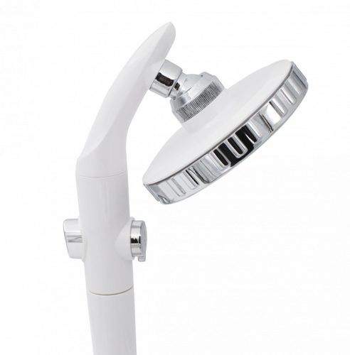 2 funkciós zuhanyfej STOP funkcióval, állítható víznyomással, forgatható fejjel